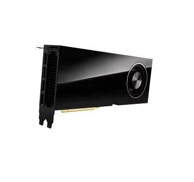 HP NVIDIA RTX A6000 Workstation Display Card, 48GB GDDR6 384-Bit Memory, 10,752 CUDA Cores, 768 GB/s Bandwith, PCI E 4.0 interface, 4x DisplayPorts, Black | 2S6U3AA