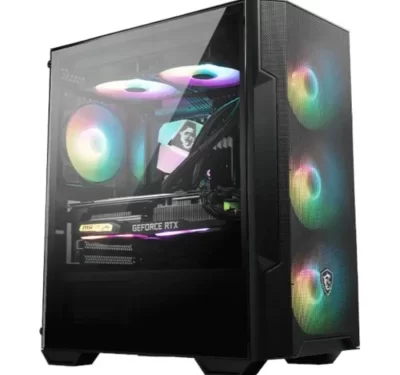 MSI Powered Ultimate Gaming PC, Core I7-14700K 14th GEN, RTX 4060 Ventus 2X, 1TB NVMe, 32GB (2x16GB) 6000 MT/s, 650W