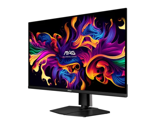 MSI MAG 321UPX QD-OLED 31.5-Inch UHD 0.03ms 240Hz Gaming Monitor, 3840x2160 (UHD), Delta E≤2, VESA DisplayHDR, Adaptive-Sync, MSI OLED Care 2.0, Adjustable Stand, Type-C (DP alt.) w/ PD 15W charging, Black | 9S6-3DD39T-008