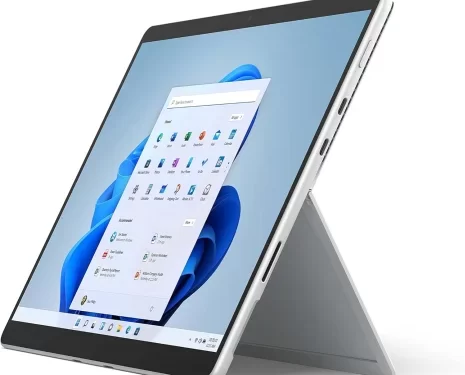 Microsoft Surface Pro 8: 2 in 1 Business Laptop, 11th Gen Intel Core i7 Processor, 16GB RAM 1TB, Platinum, Combine the power of a laptop with the flexibility of a tablet, and every angle in between | EED-00021