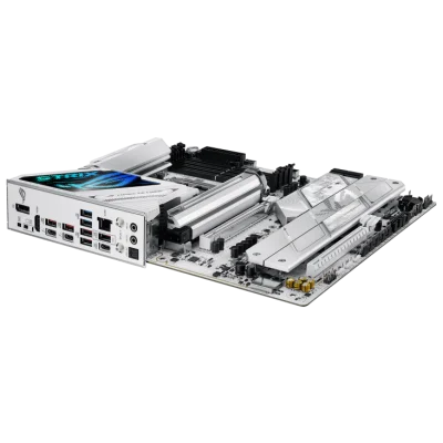 asus_rog_strix_z890-a_gaming_wifi_lga_1851_atx_motherboard_6_ ASUS ROG STRIX Z890-A GAMING WIFI LGA 1851 ATX Motherboard, Z890 Chipset, 4x DIMM slots, max. 192GB, DDR5, 5x M.2 slots and 4x SATA 6Gb/s, PCIe 5.0, Wi-Fi 7 & BT v5.4, White | 90MB1I90-M0EAY0