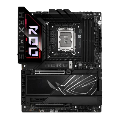 ASUS ROG MAXIMUS Z890 HERO LGA1851 ATX Motherboard, 4x DIMM slots, max. 192GB, DDR5, 6x M.2 slots and 4x SATA 6Gb/s, PCIe 5.0, Wi-Fi 7 & BT | 90MB1ID0-M0EAY0