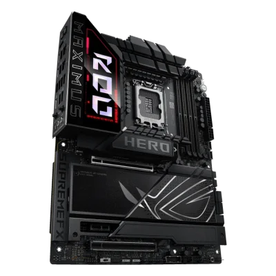 ASUS ROG MAXIMUS Z890 HERO LGA1851 ATX Motherboard, 4x DIMM slots, max. 192GB, DDR5, 6x M.2 slots and 4x SATA 6Gb/s, PCIe 5.0, Wi-Fi 7 & BT | 90MB1ID0-M0EAY0