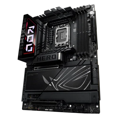 ASUS ROG MAXIMUS Z890 HERO LGA1851 ATX Motherboard, 4x DIMM slots, max. 192GB, DDR5, 6x M.2 slots and 4x SATA 6Gb/s, PCIe 5.0, Wi-Fi 7 & BT | 90MB1ID0-M0EAY0