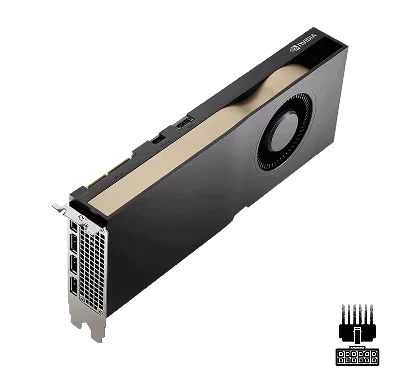 PNY NVIDIA RTX A5000 24 GB Graphic card, GDDR6 with ECC, 384-bit, 768 GB/sec, 8192 CUDA Cores, 256 Tensor Cores | VCNRTXA5000-PB