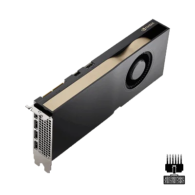 PNY NVIDIA RTX A5000 24 GB Graphic card, GDDR6 with ECC, 384-bit, 768 GB/sec, 8192 CUDA Cores, 256 Tensor Cores | VCNRTXA5000-PB