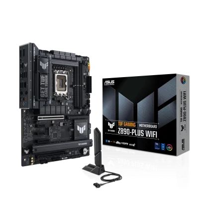 tuf_gaming_z890-plus_wifi_motherboards_asus_7_ ASUS TUF GAMING Z890-PLUS WIFI LGA1851 ATX Motherboard, Z890 Chipset, 4 x DIMM slots, max. 192GB, DDR5, 4 x M.2 slots and 4 x SATA 6Gb/s, PCIe 5.0, Wi-Fi 7 & BT | 90MB1IQ0-M0EAY0