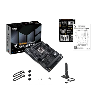 tuf_gaming_z890-plus_wifi_motherboards_asus_8_ ASUS TUF GAMING Z890-PLUS WIFI LGA1851 ATX Motherboard, Z890 Chipset, 4 x DIMM slots, max. 192GB, DDR5, 4 x M.2 slots and 4 x SATA 6Gb/s, PCIe 5.0, Wi-Fi 7 & BT | 90MB1IQ0-M0EAY0