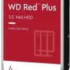 WD Red Plus 4TB SATA 6Gb/s 3.5" NAS Hard Disk Drive, , Up to 180 TB/yr Workload Rate, 5400 RPM Class, 256MB Cache, 3D Active Balance Plus, NASware Firmware for Compatibility | WD40EFPX